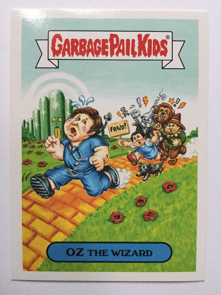 Garbage Pail Kids Prime Slime Trashy Daytime TV Sticker 1a Oz The Wizard