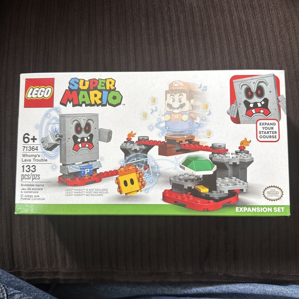 LEGO Super Mario 71364 Whomp's Lava Trouble Expansion Set