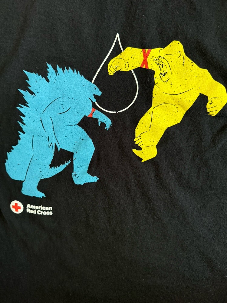 Godzilla x King Kong Empire Movie Promo T-Shirt Large