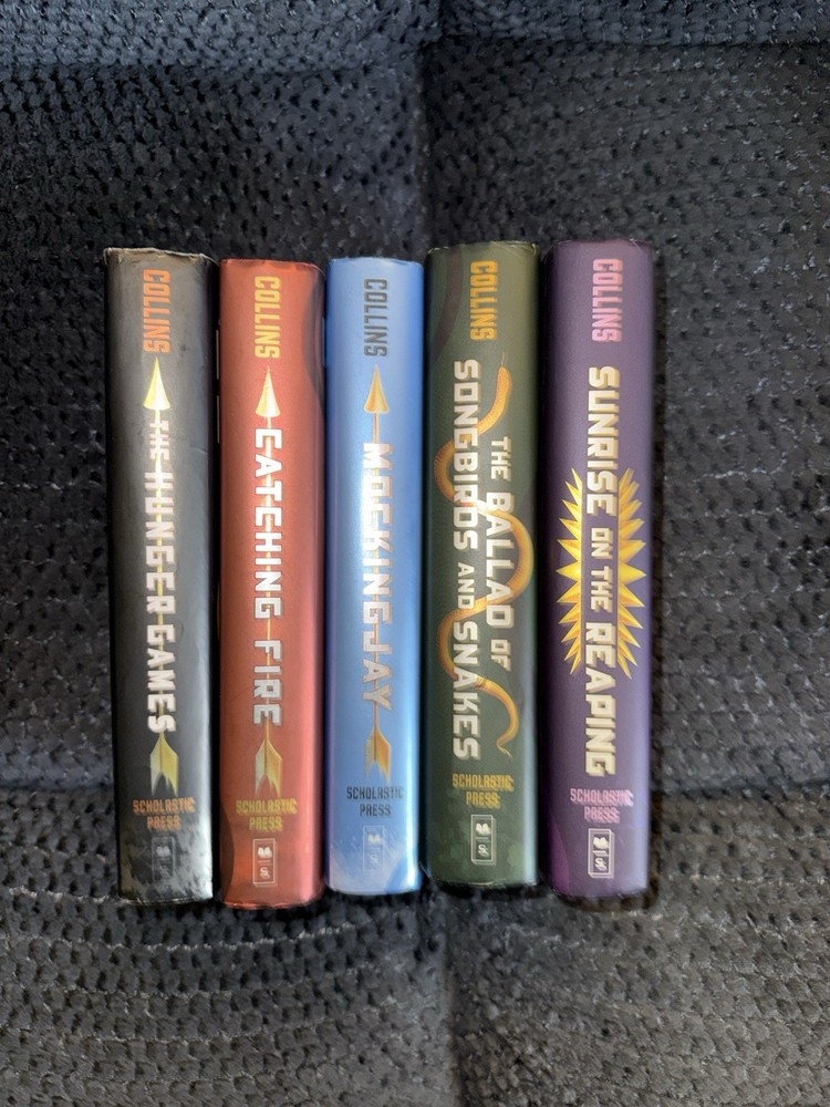 Hunger Games Complete Series All 5 Hardcover Books VG+