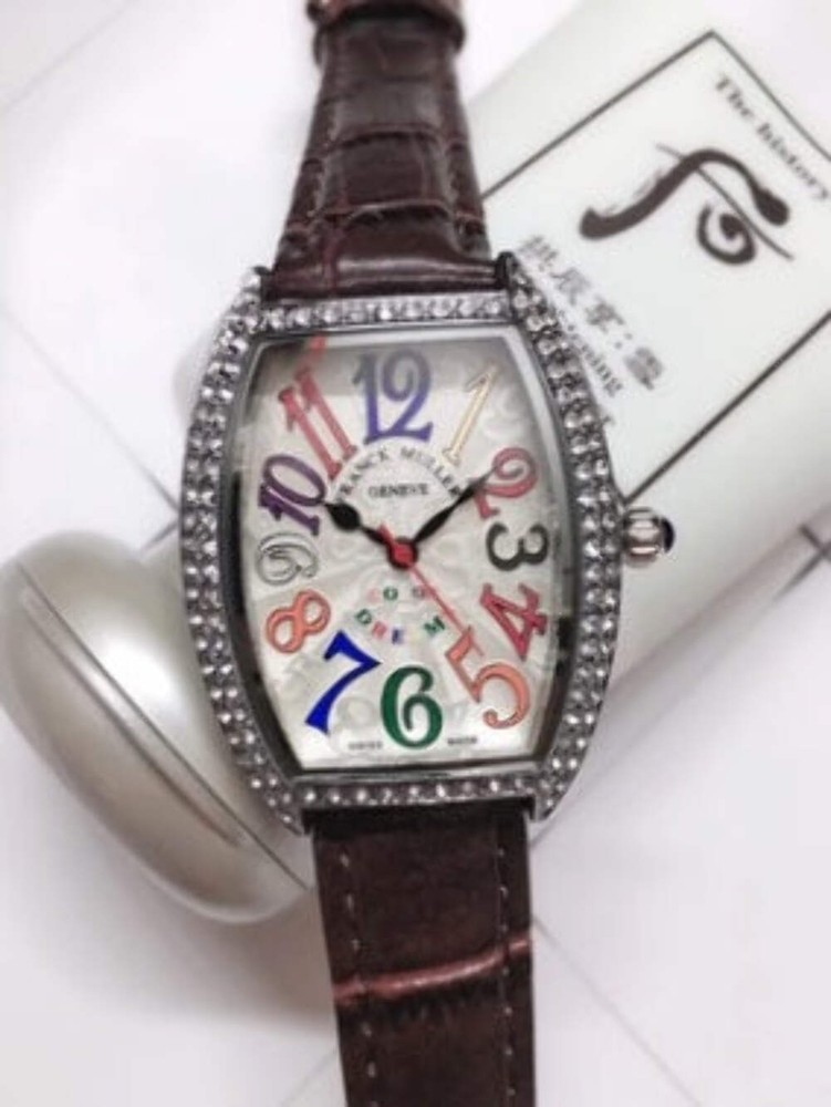 Stylish Casual Sports Watch with Rubber Strap and Stainless Steel Buckle