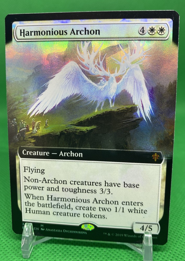 Harmonious Archon 338/269 - Extended Art Borderless Foil Promo Near Mint