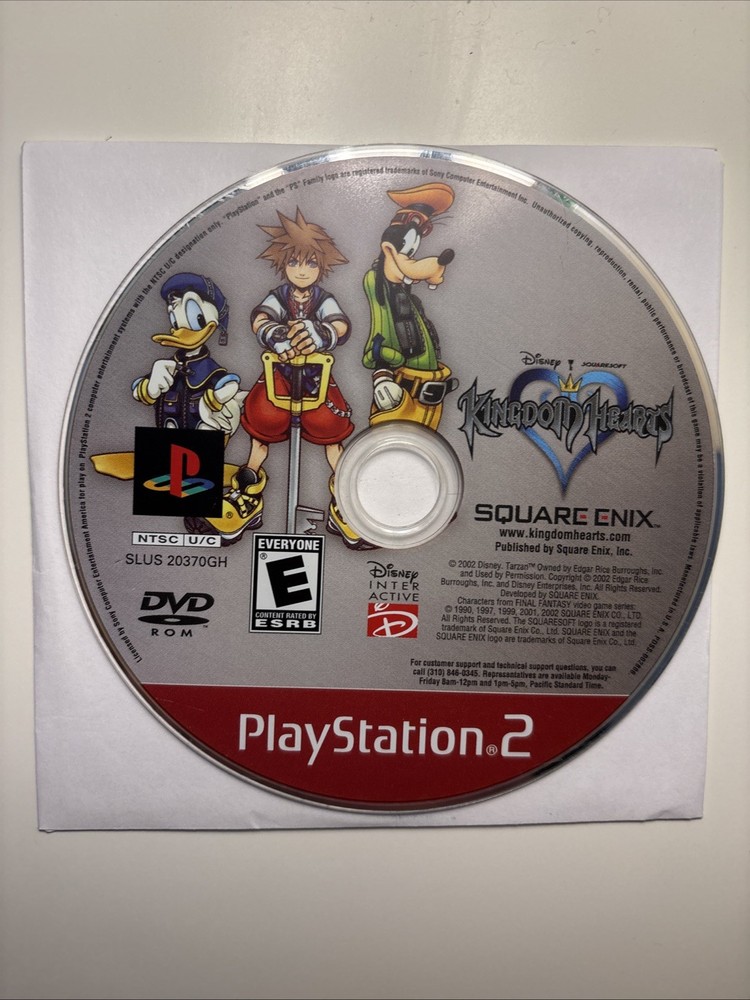 Kingdom Hearts - Sony PlayStation2 PS2 Disc Only
