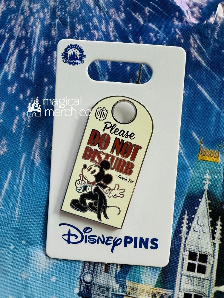 2024 Disney Parks Hollywood Tower Of Terror Mickey Mouse Door Hanger OE Pin