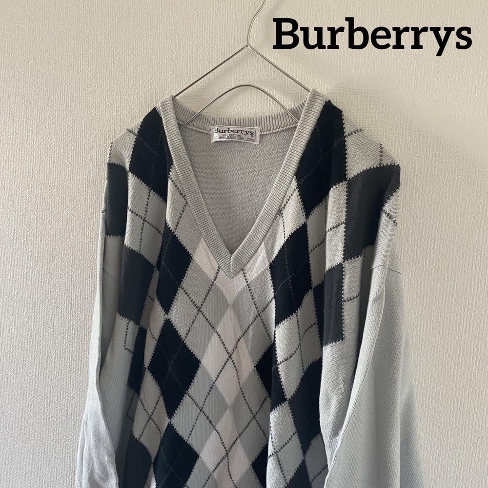 Burberry knit sweater Men's Fashion from Japan
