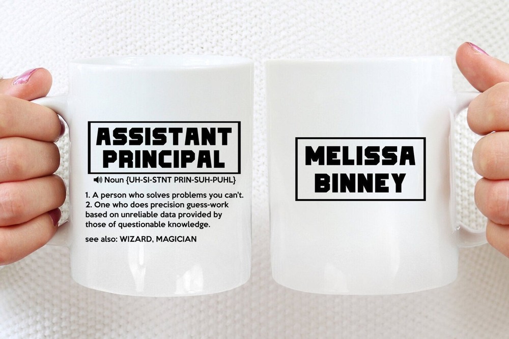 Funny Assistant Principal Gift Mug For Men & Women Retirement Gift Thank You