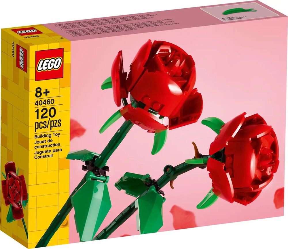 Lego Roses Botanical Collection Building Kit 40460 Gift for Women Home Decor