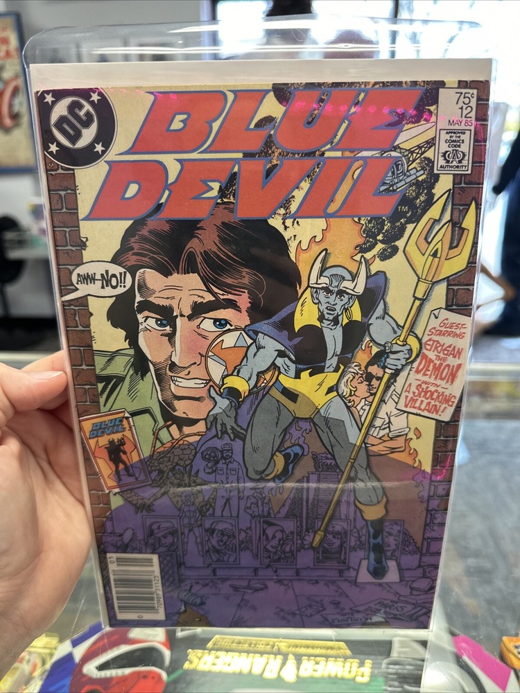 Blue Devil Comic Book (Issue #12) He's No Super-Hero (Copper Age)