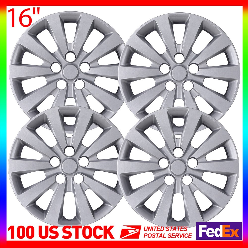 16 Inch Snap-On Wheel Covers Set of 4 for Nissan Sentra 2013-2019