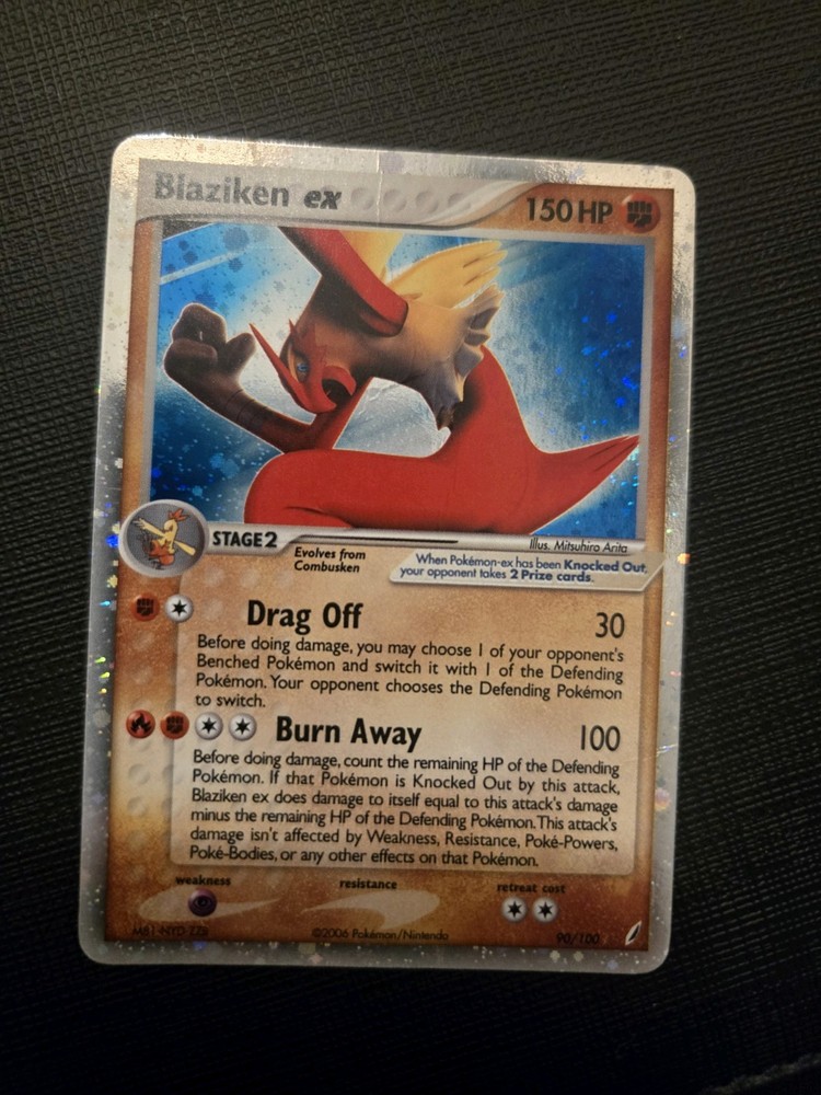 Blaziken EX 90/100 Crystal Guardians Holo