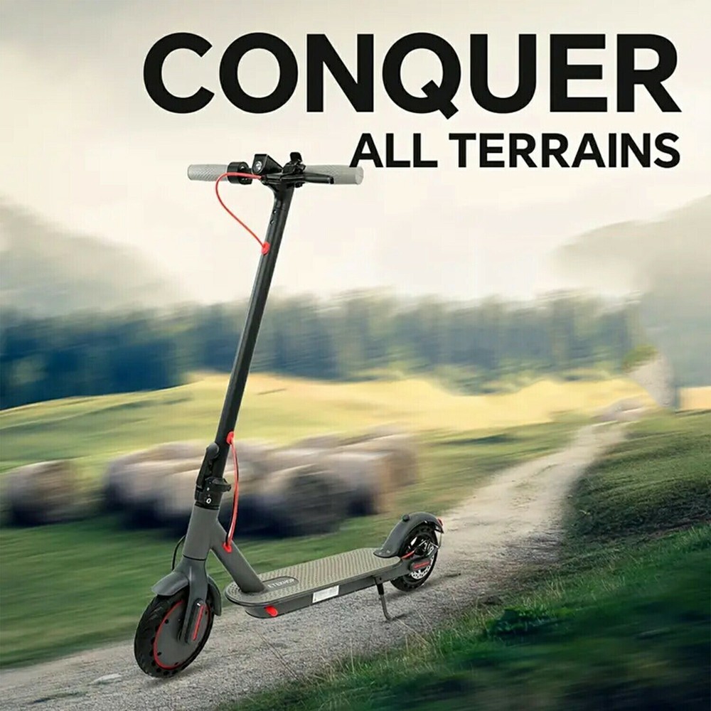 350W Folding Electric Scooter for Adults with 8.5 Soft Tires and APP Control