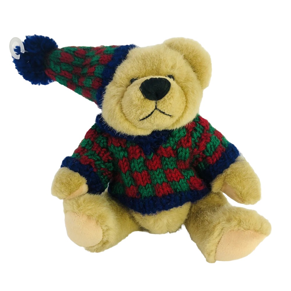 Hugfun International Knit Sweater Teddy Bear with Hat