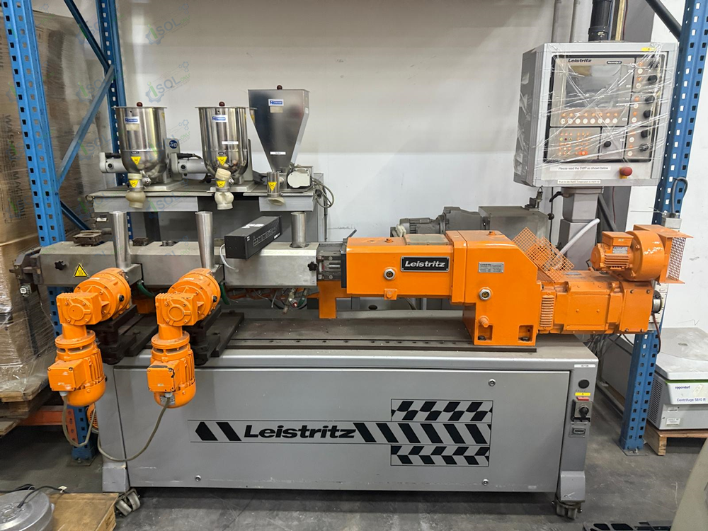 Leistritz MIC27/6L-40D Leistritz MIC27 Micromatex III Twin-Screw Extrude Genuine