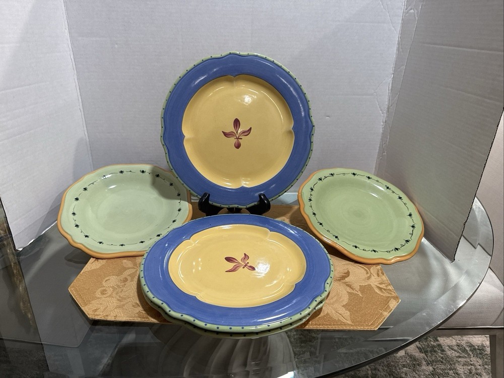 Pfaltzgraff Pistoulet 3 Dinner Plates 11.7/8