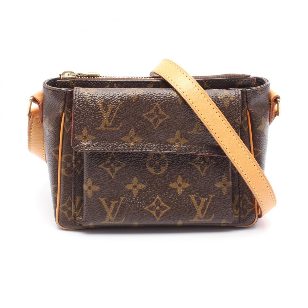 LOUIS VUITTON Vivacite PM Shoulder crossbody Bag M51165 Monogram leather Brown