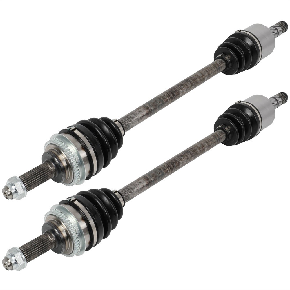 2x Front CV Axles For Subaru Forester 2.5L 2003-2008 Impreza 2.0L 2.5L 2004-2005