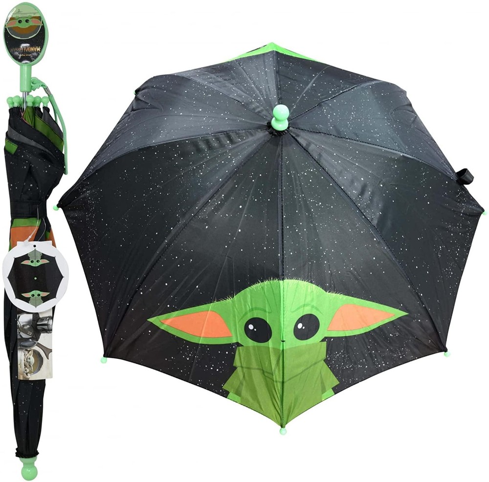 Star Wars The Mandalorian Clamshell Handle Kids Umbrella
