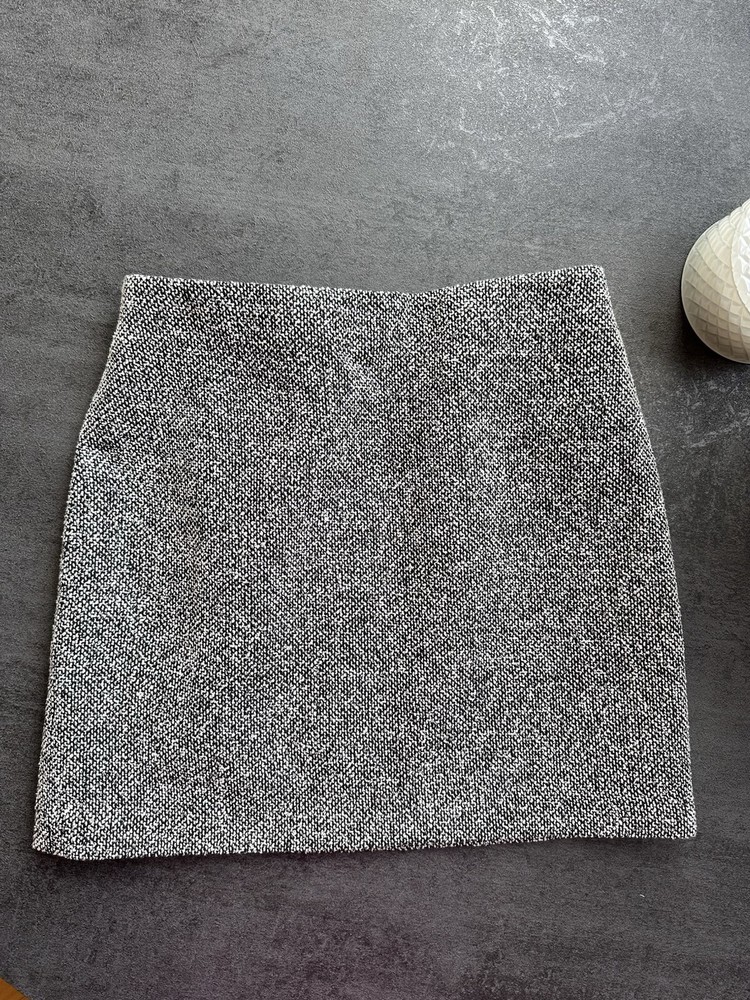 Women's Gray Tweed Mini Skirt by Zara - Stylish & Chic