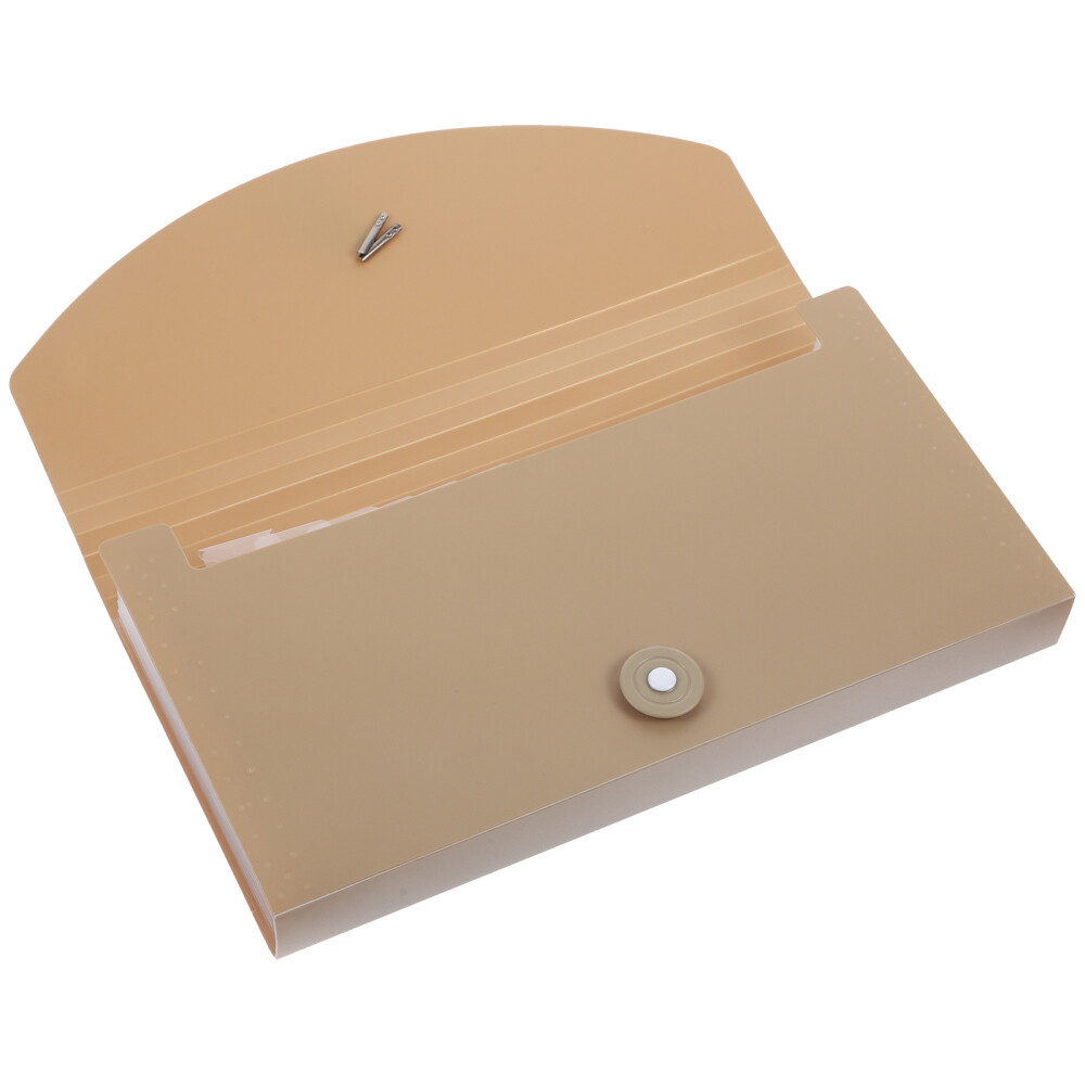 13-Pocket Premium Coupon File Folder for Office Organizing-image