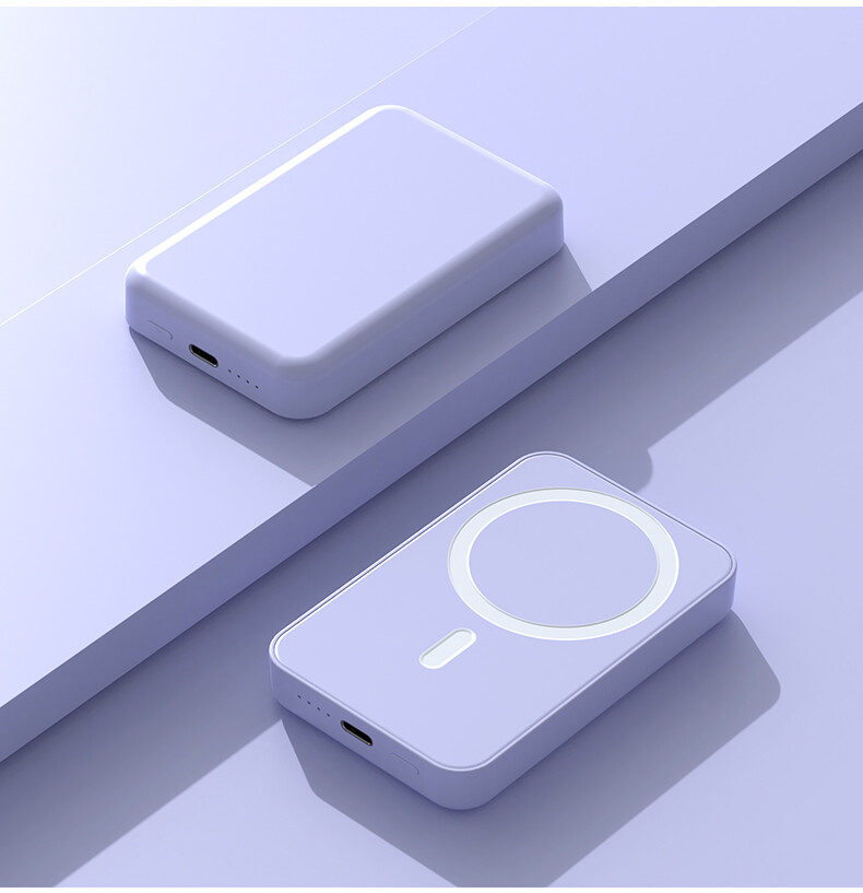 10000mAh PD20W Mini Wireless Fast Charger Battery Magnetic Power Bank For iPhone