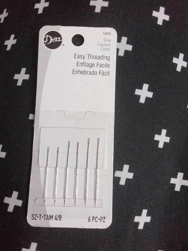 Dritz 16033 Sew Easy Thearding Needles 6 Pc