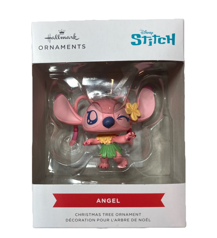 NIB - Hallmark - Disney - Stitch - Angel - Christmas Tree Ornament