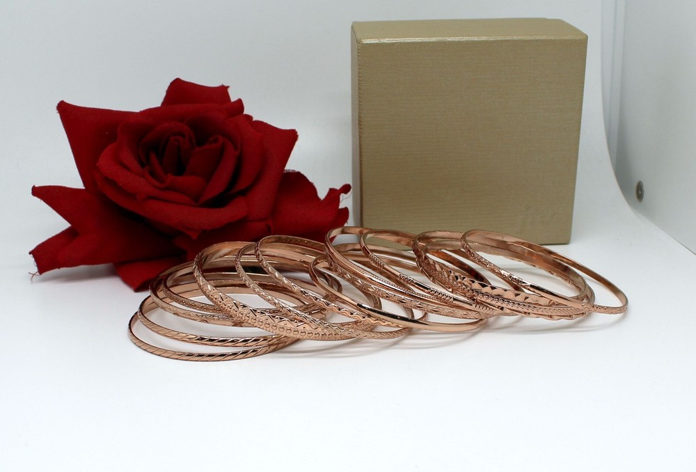 NIB JTV Gold tone Bangle  Bracelet Set Lot  CAT RESCUE