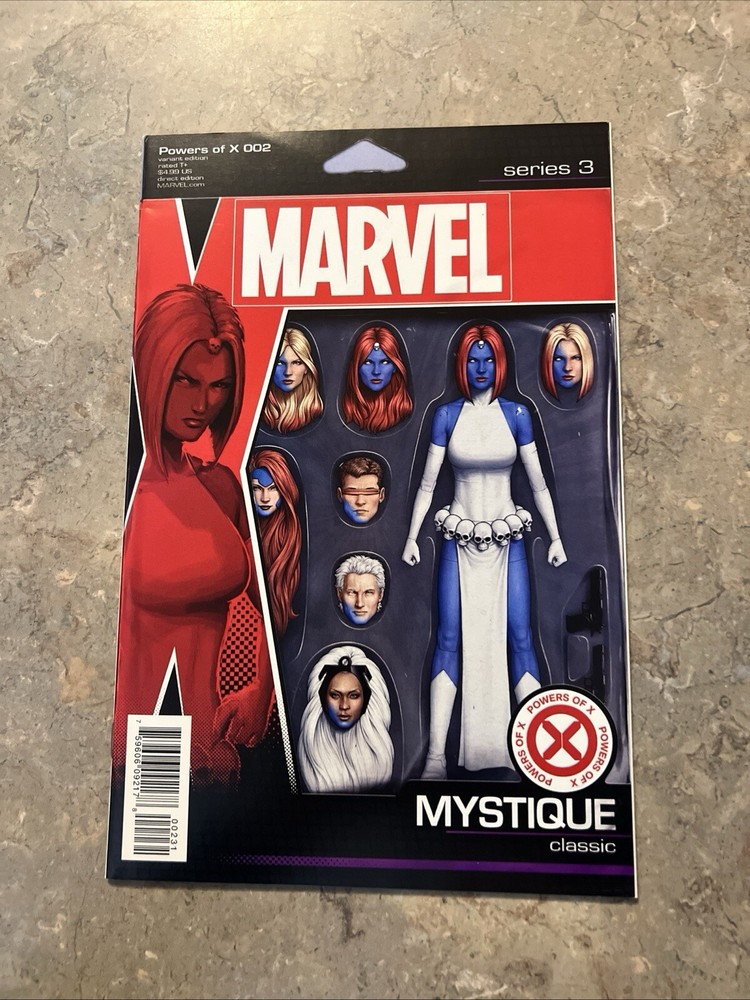 Marvel MYSTIQUE Classic Series 3 Variant Ed.