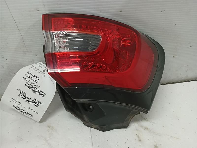 Driver Left Tail Light from 2016 Jeep Cherokee 11253582