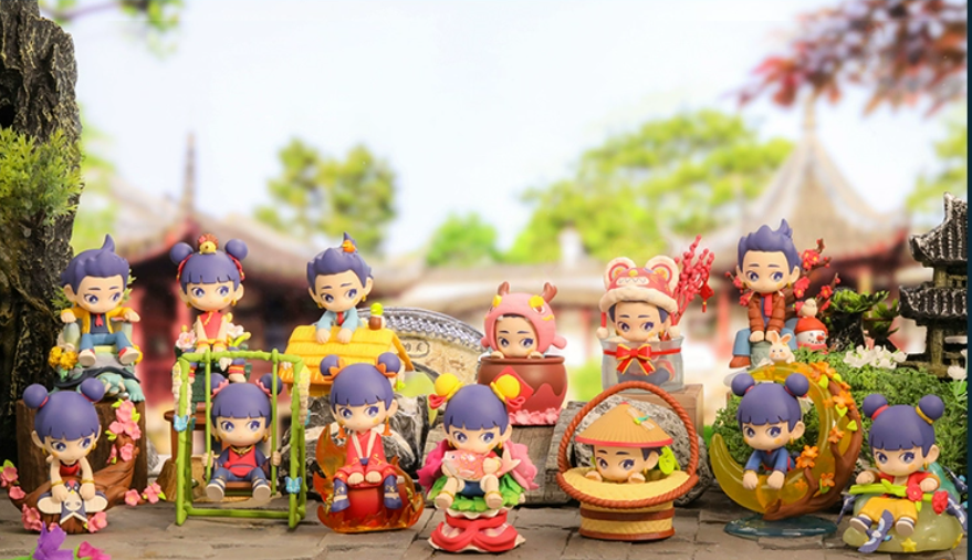 POPMART Seasonal Flowers Series Blind Box Designer Toy Figures Doll Art Gifts-image