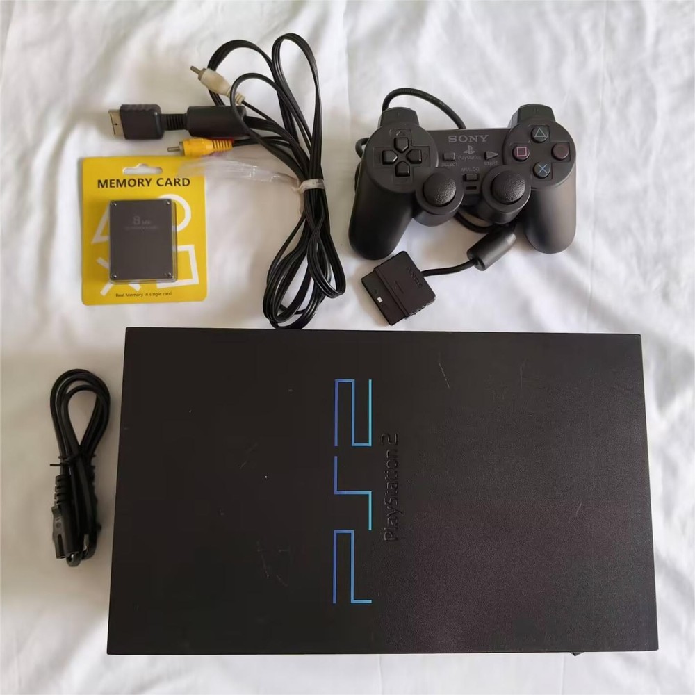 Sony PlayStation 2 PS2 30001 Console with Controller & Power Cable US Model Free Shipping