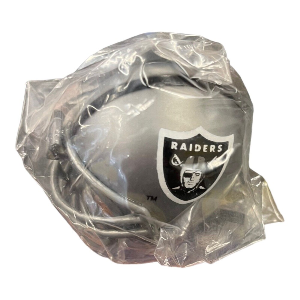 Las Vegas Raiders NFL Vintage Franklin Mini Gumball Football Helmet And Mask