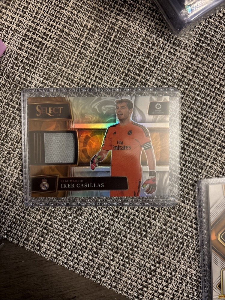 2022-23 Panini Select La Liga - Memorabilia #SM-IC Iker Casillas (MEM) GAME USED