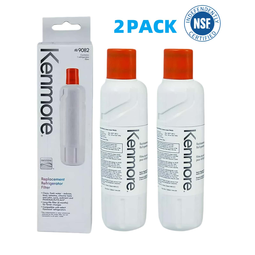 2Pcs Kenmore 9082 Fridge Water Filter Replacement for 469082 9903 Fast US Shipping
