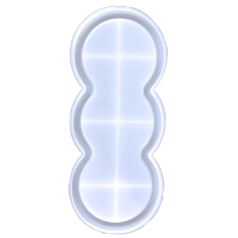 Resin Mirror Molds Long Short Storage Tray Mold Silicone Mold