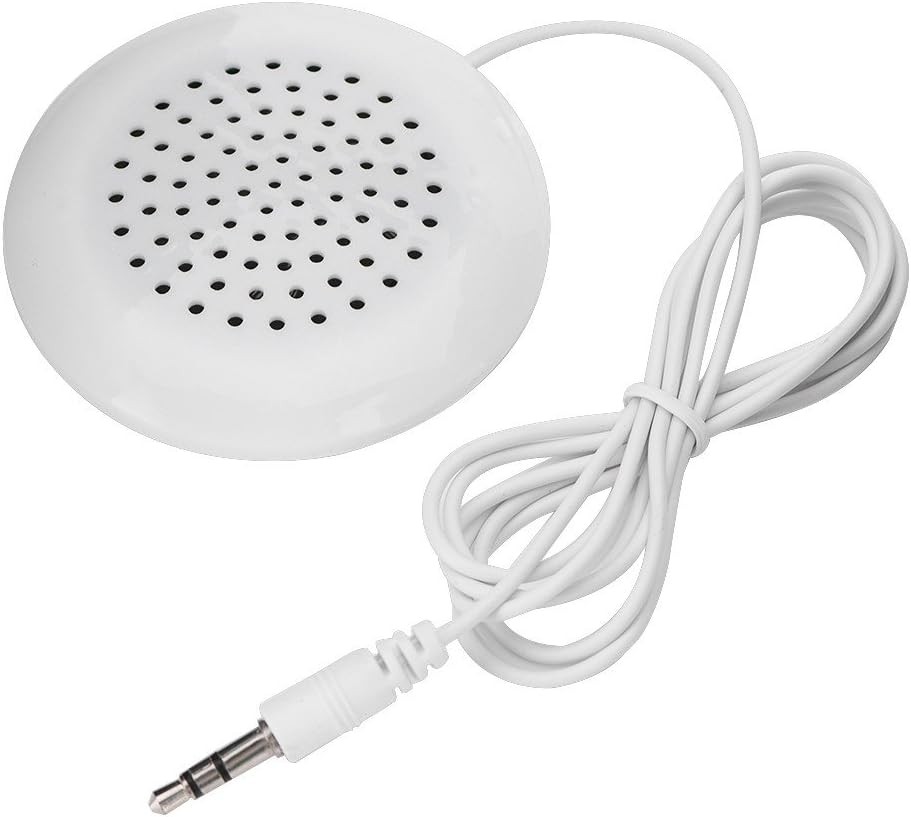 Mini Speaker, Portable 3.5Mm Plug Stereo Pillow Speaker Laptop Speakers Wired...