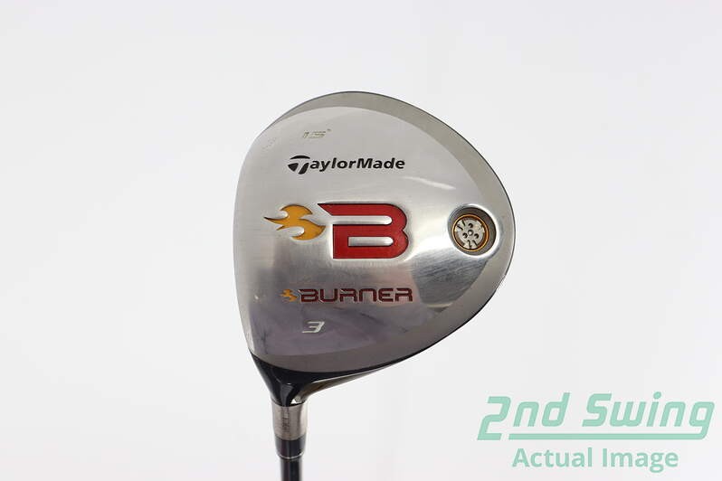 TaylorMade 2008 Burner 3 Wood 15° Stiff Graphite Left-Handed 43in
