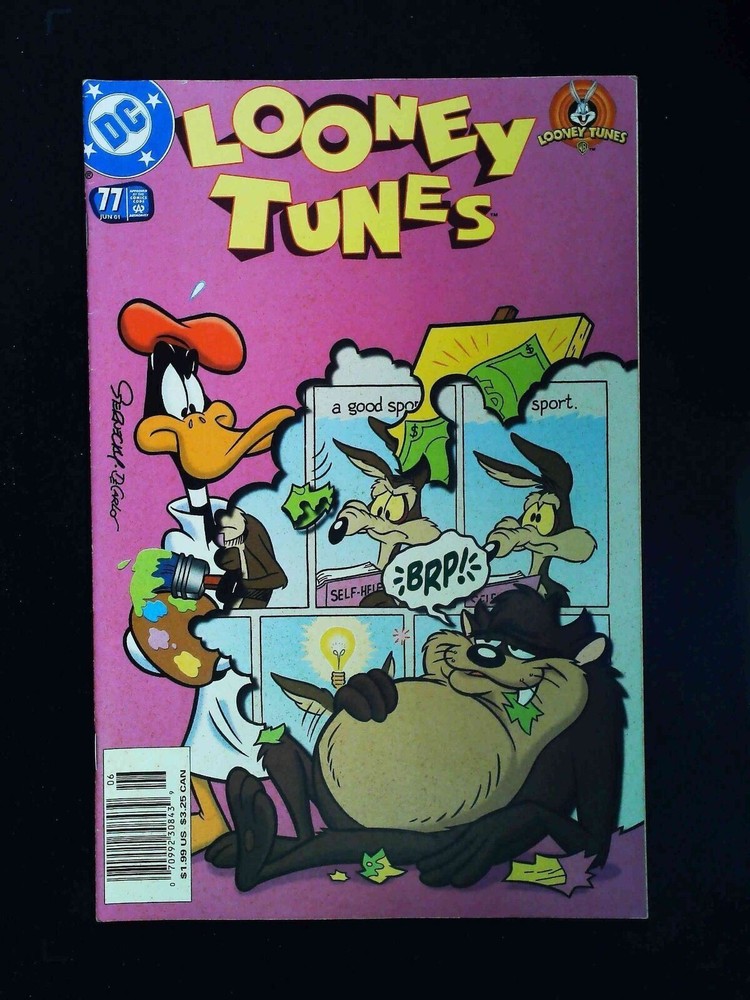 Looney Tunes #77 Newsstand Variant (DC Comics June 2001)