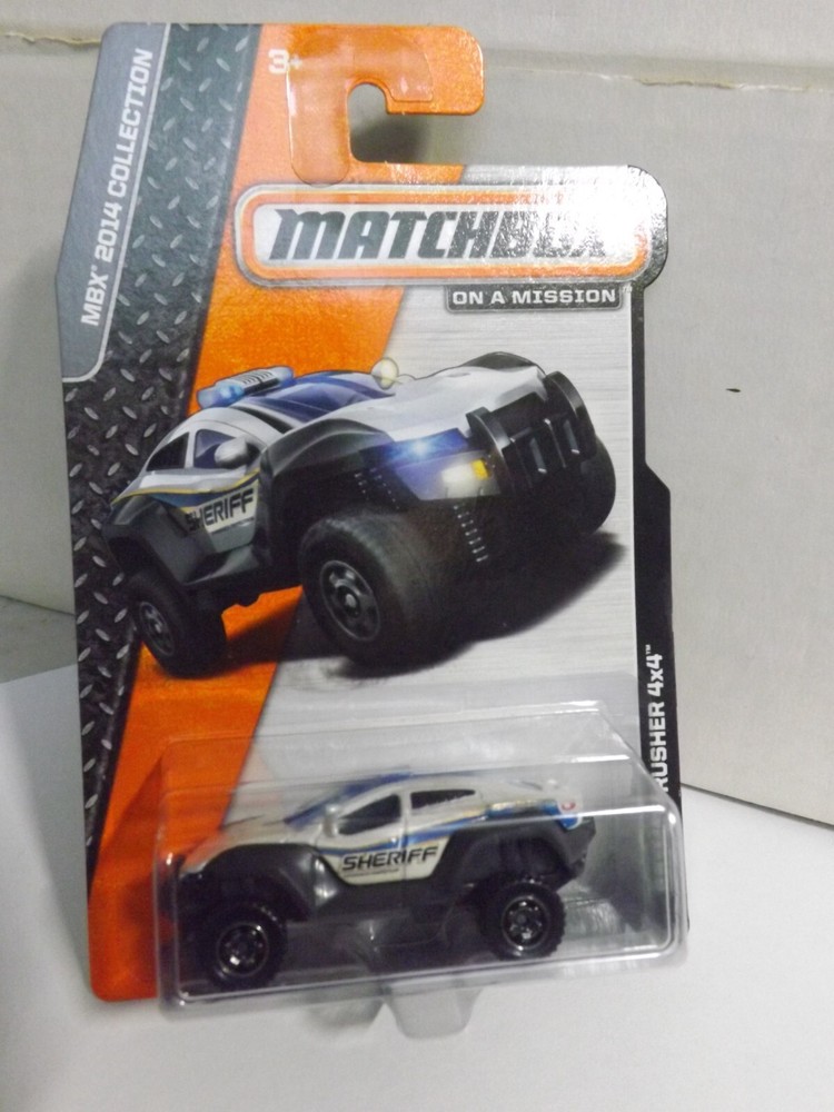2014 Matchbox Crime Cruiser 4X4 MBX 2014 Collection Sheriff