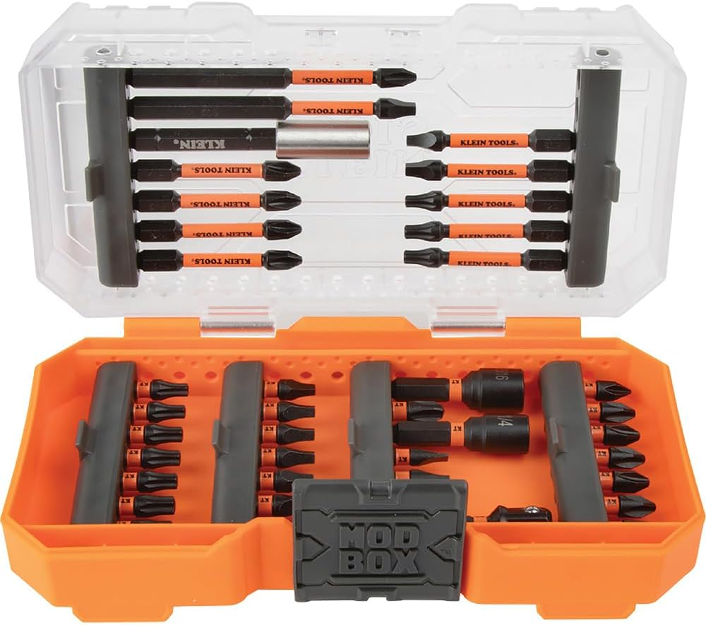 Proflex S2 Steel 33801 Impact Driver Bit Set with Magnetic Nut Drivers