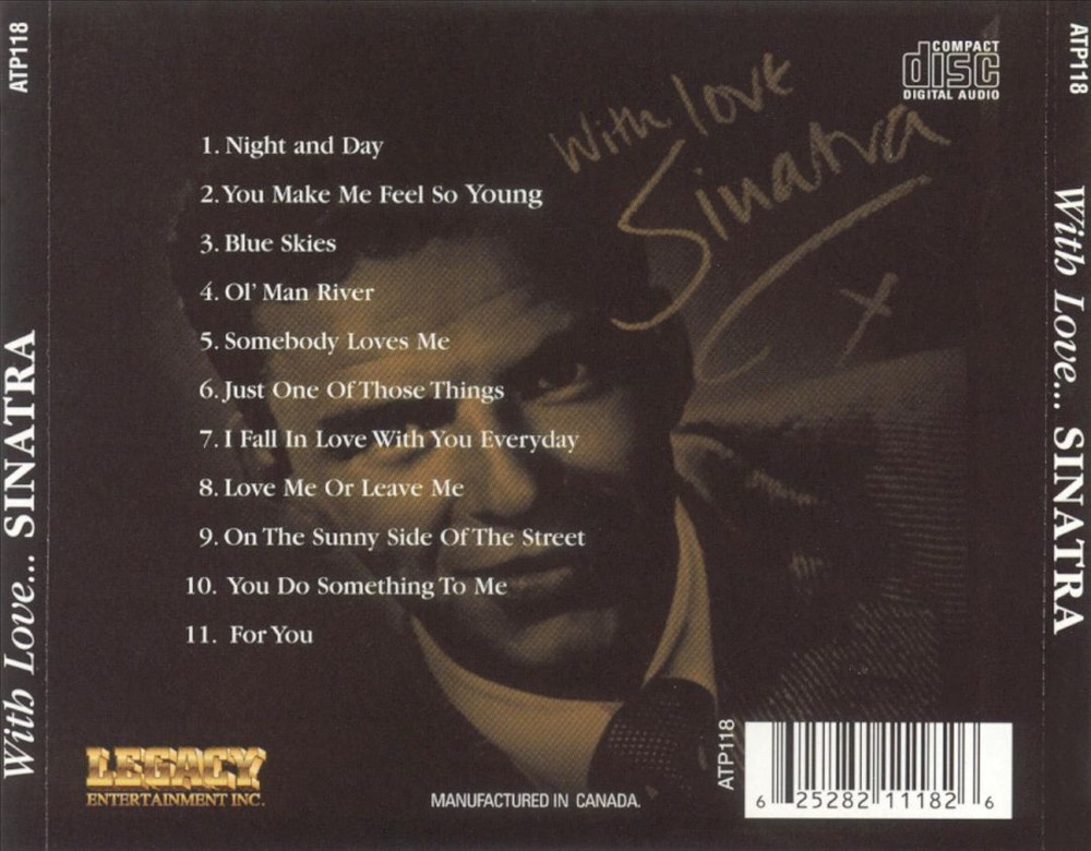 FRANK SINATRA WITH LOVE...SINATRA X NEW CD