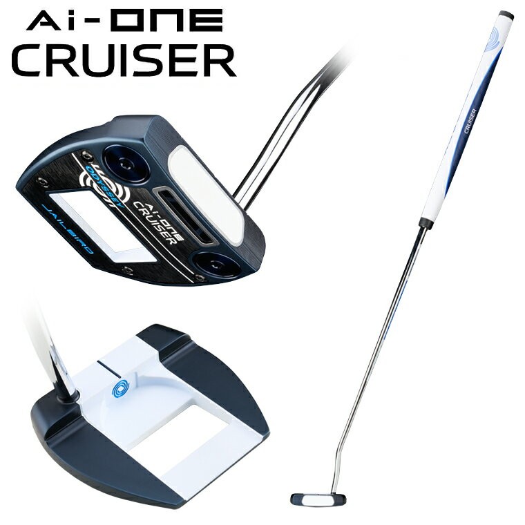 ODYSSEY Ai-ONE 2025 CRUISER Mid-Length Putter Right Hand 38in StrokeLab Steel Grip New