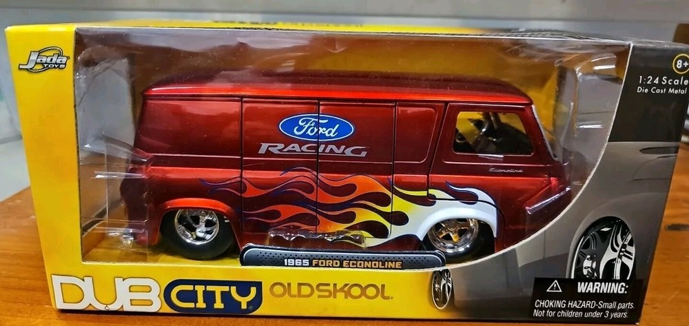 JADA DUB CITY OLDSKOOL 1965 FORD ECONOLINE 1:24