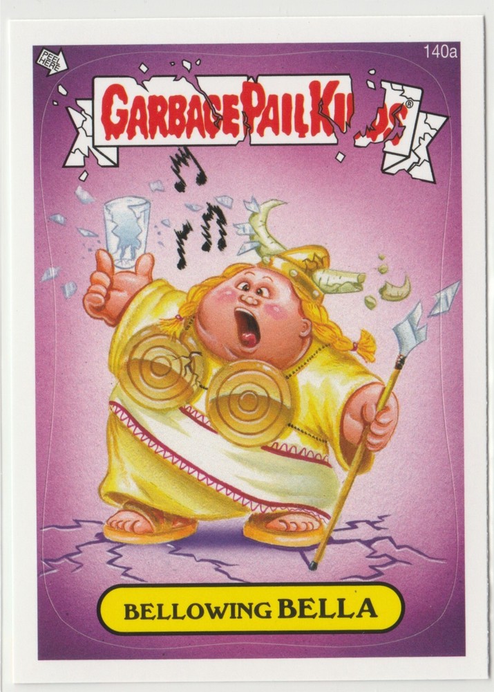Bellowing Bella #140a Garbage Pail Kids GPK 2013 Series 3 BNS3 Brand New