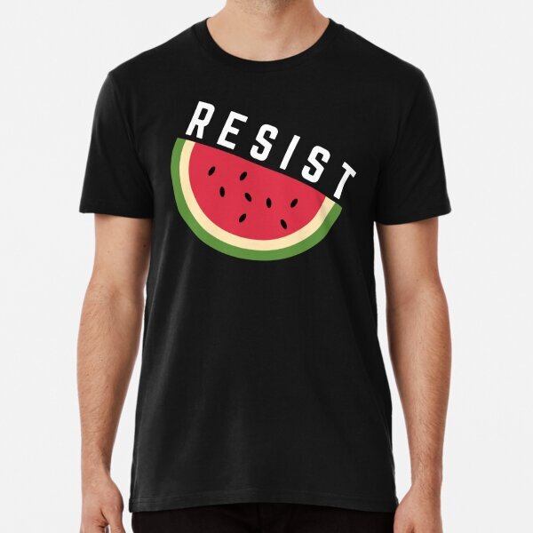 Watermelon and Resistance Politic Law 2025 Made in USA T-Shirt S-5XL