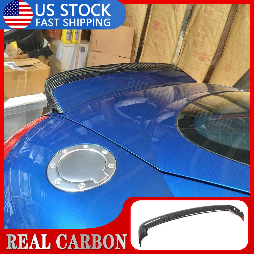 For Audi TT Mk1 Type 8N Quattro 1998-06 REAL Carbon Rear Trunk Spoiler Wing Lip