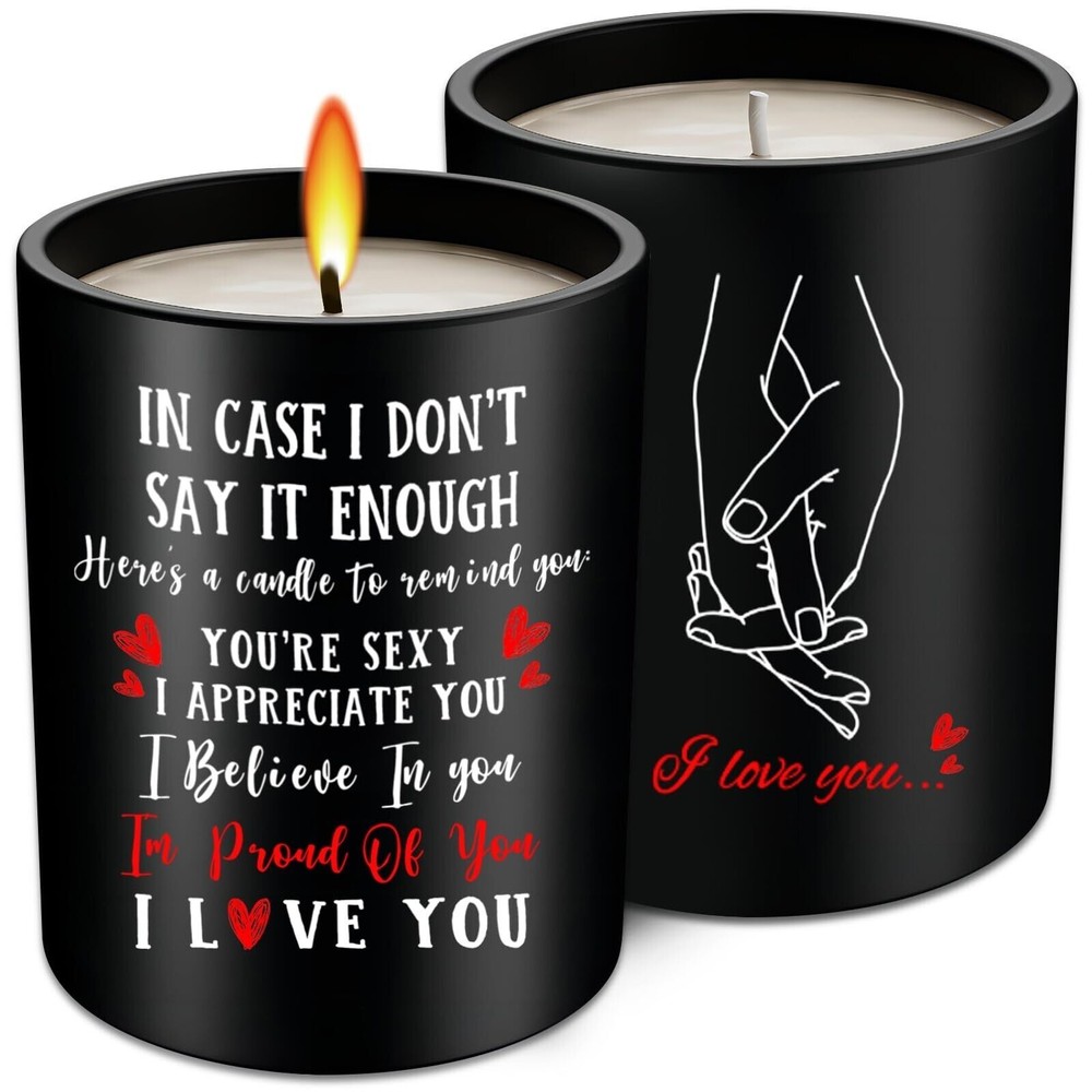 Valentines Day Gift Candles, Wife Romantic Valentine Present For Her