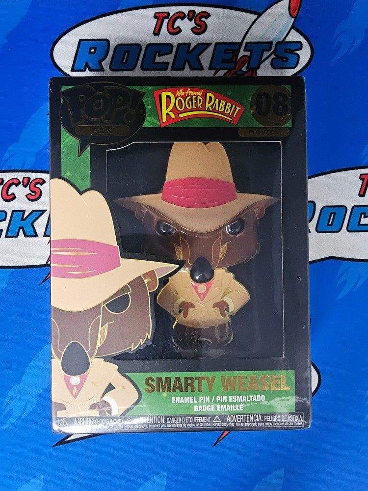 Funko POP Pin Who Framed Roger Rabbit Smarty Weasel Collectible #08