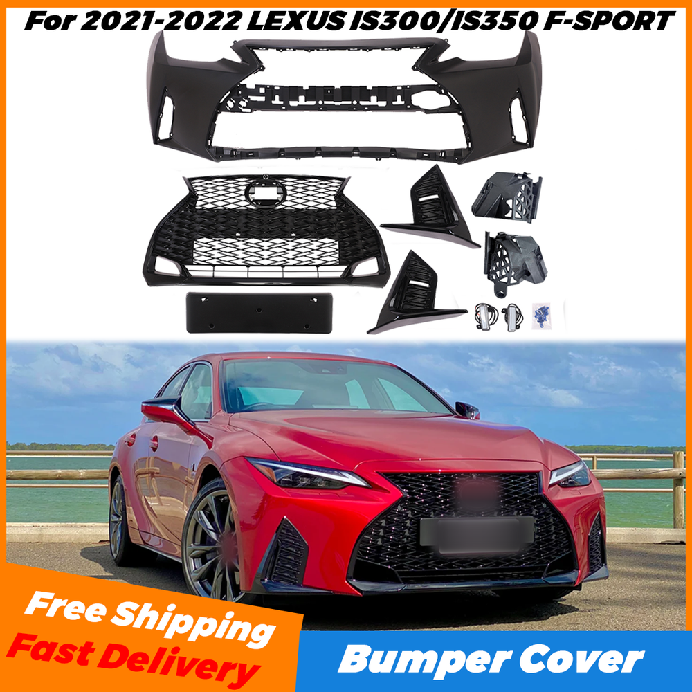New For 2021 2022 LEXUS IS300/IS350 F-SPORT Front Bumper COVER