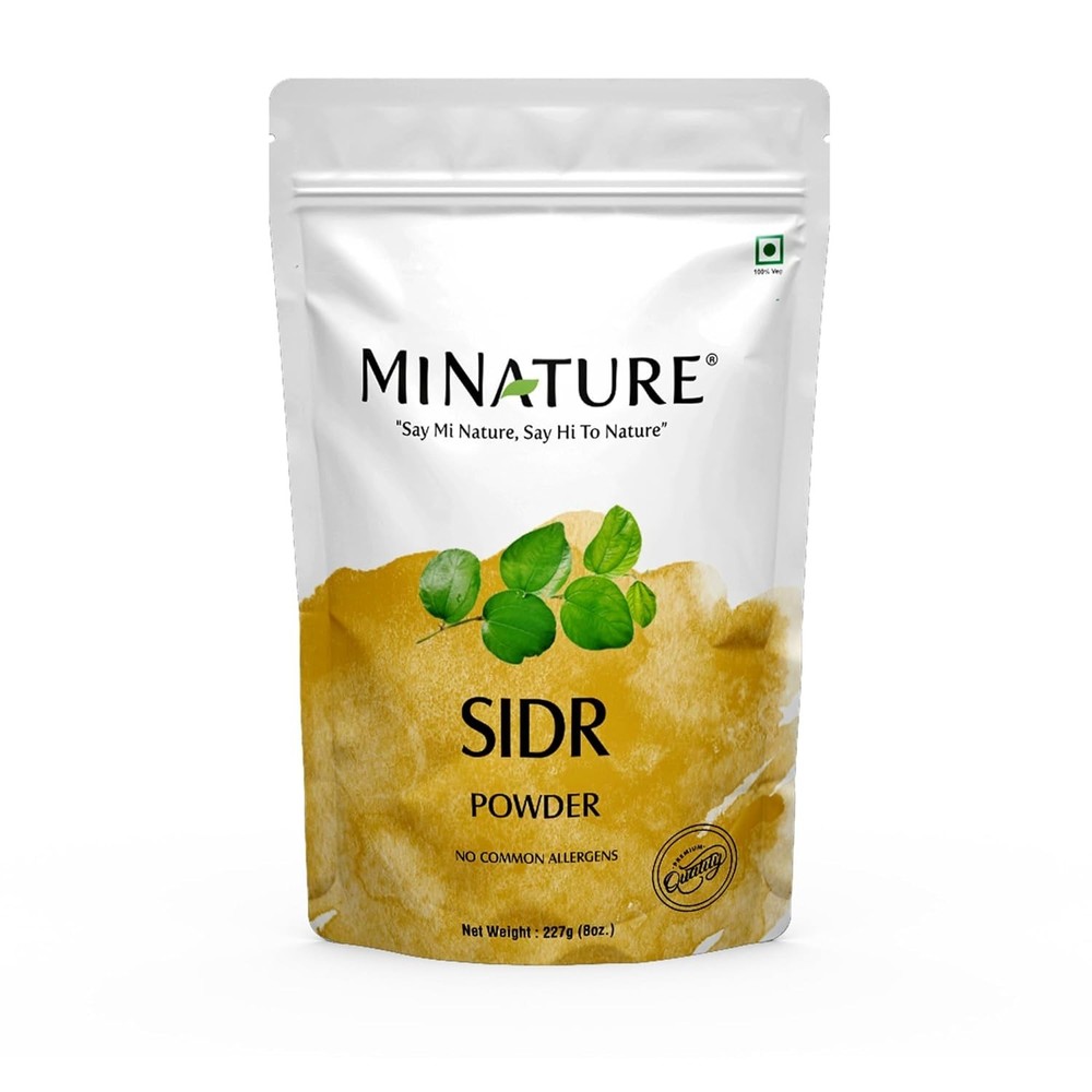 Sidr Powder by mi nature | 227g (8oz) (0.5 lb) | Sidr leaves Powder for hair